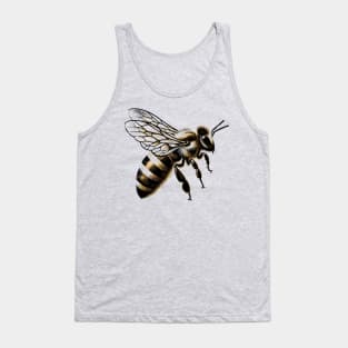 Bee Kind to Bees: Honeybee Art T-shirt Tank Top